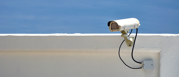caméra de surveillance filaire