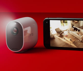 Caméra connectée Arlo avec application mobile