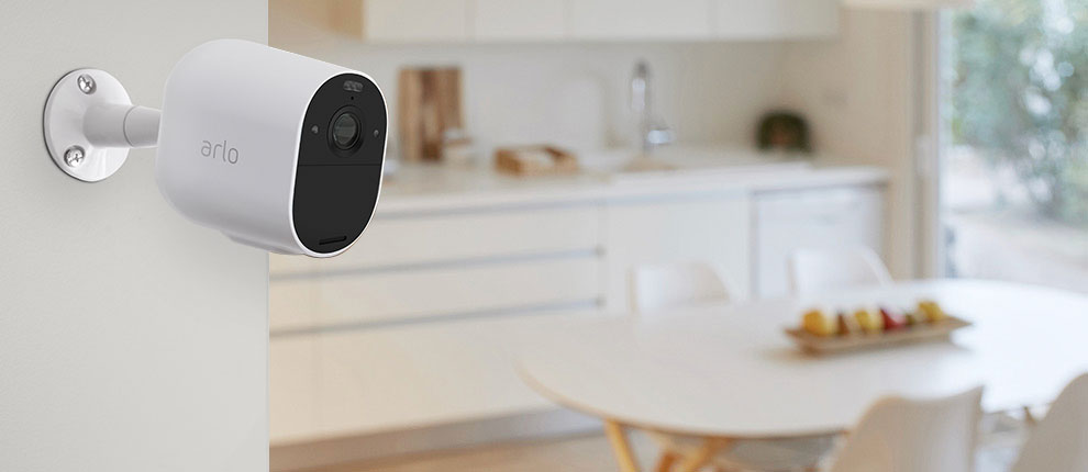 Caméra connectée cuisine salle à manger