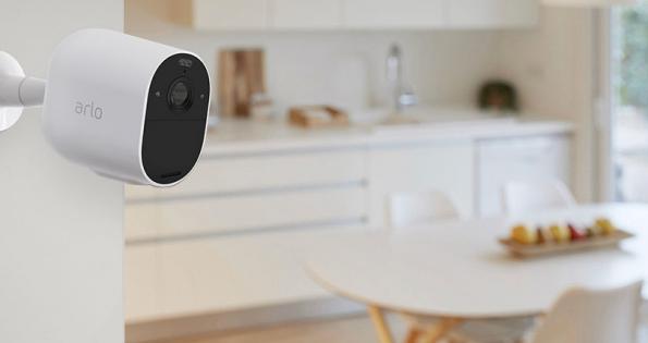 Caméra connectée cuisine salle à manger