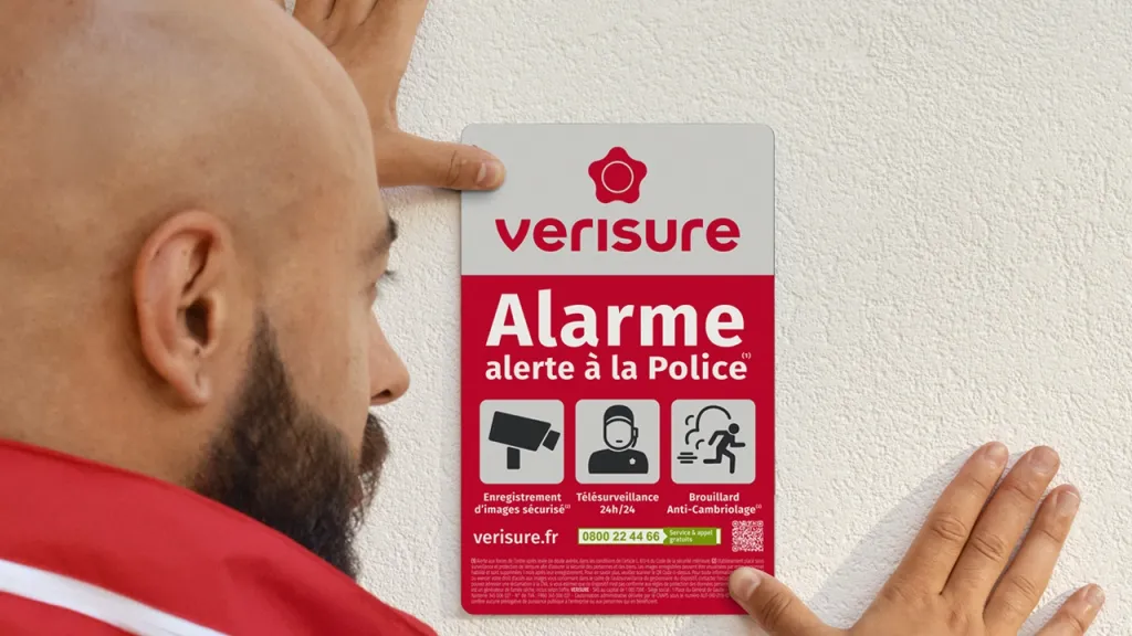 plaque dissuasive expert verisure
