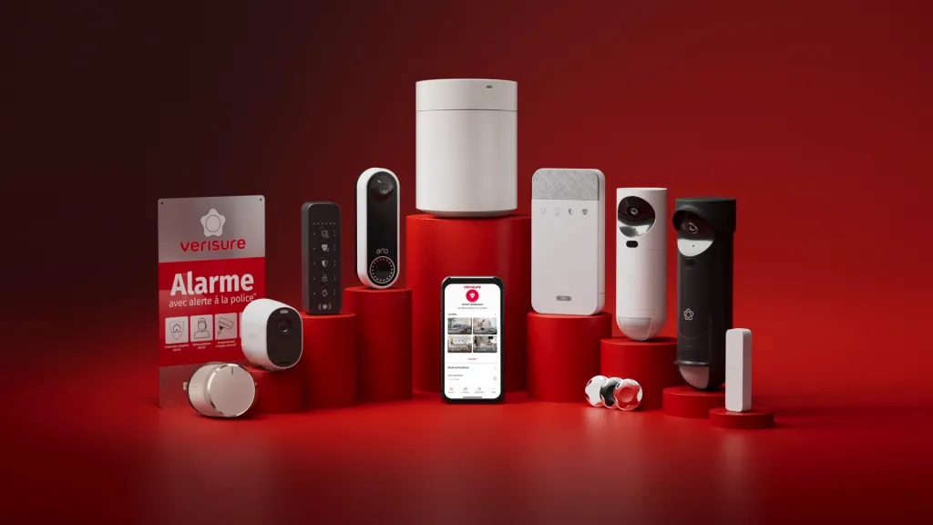 packshot produits verisure