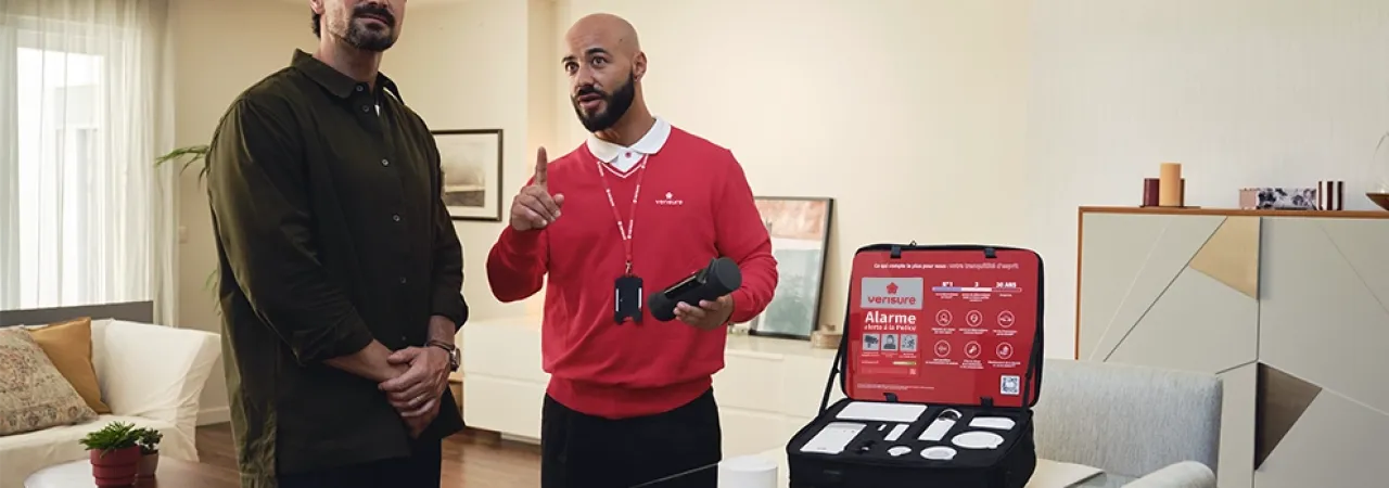 Démonstration fonctionnement système alarme