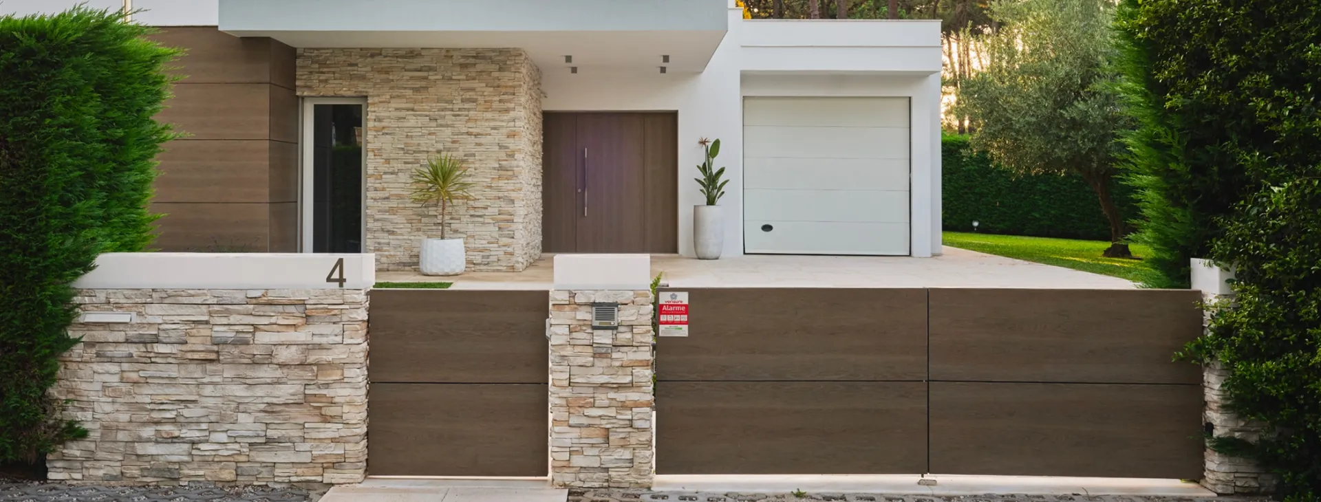 maison avec alarme