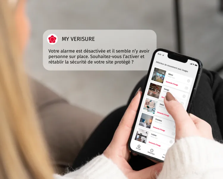 application téléphone verisure