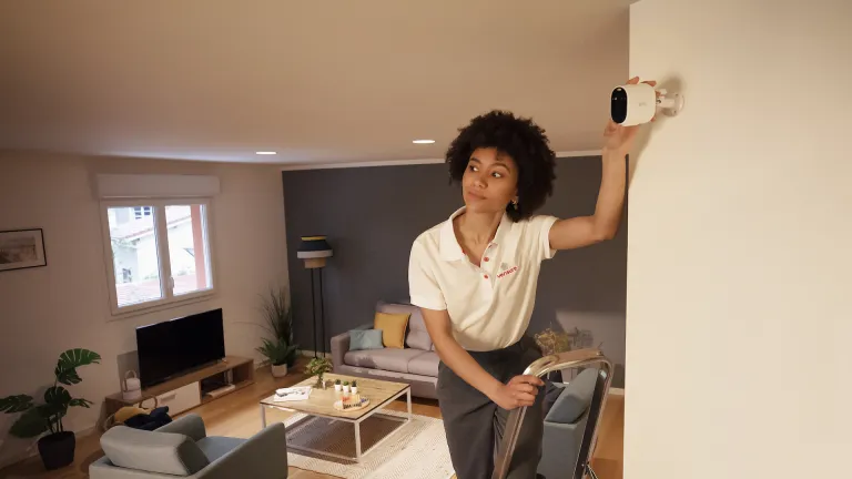 camera arlo interieur installation