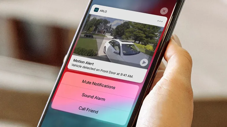application MyVerisure camera arlo